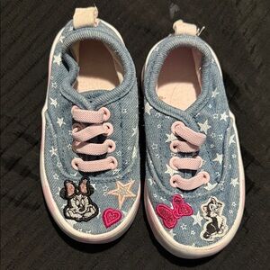 Disney Blue and Pink Starry Kids Sneakers
